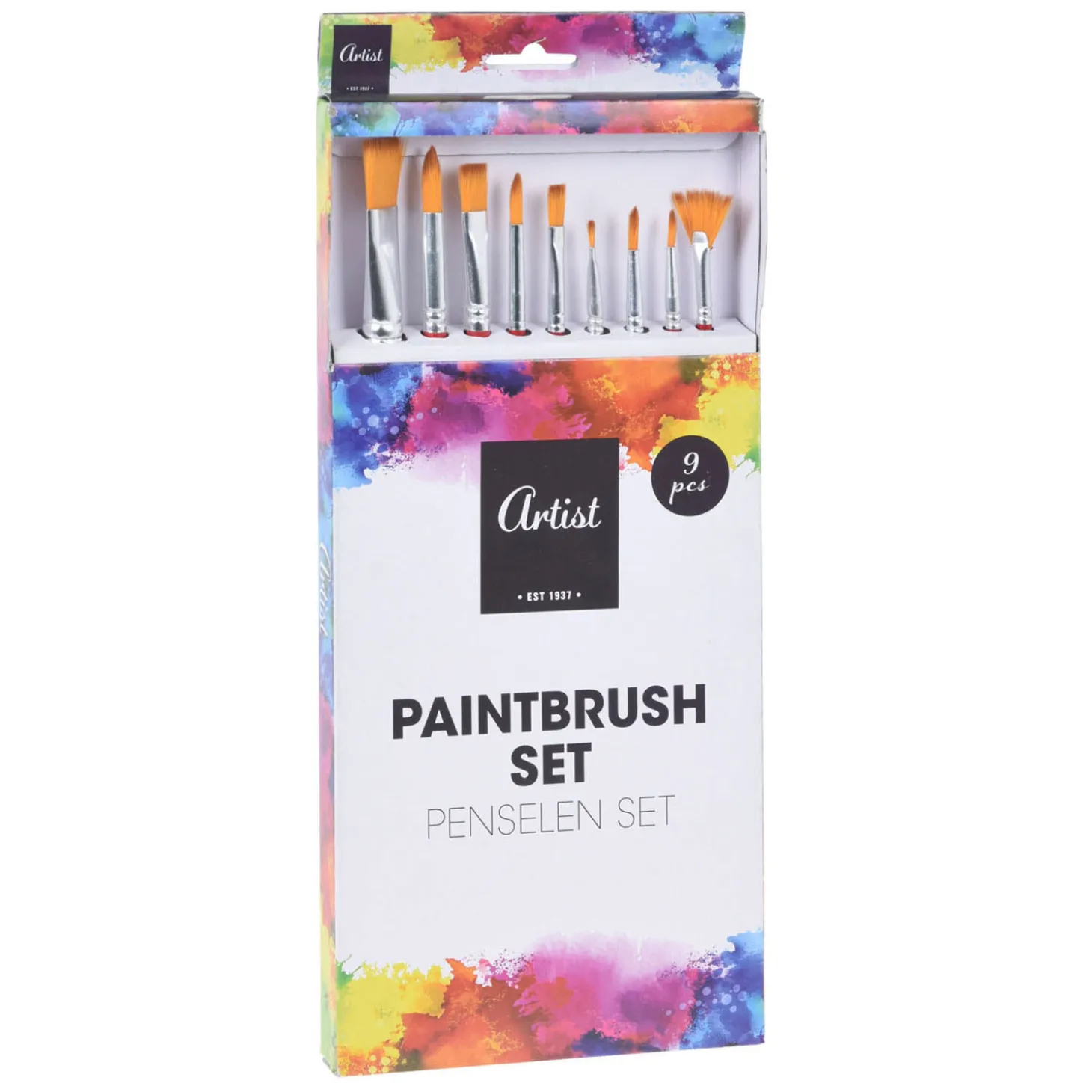 Penselen Set, 9st.