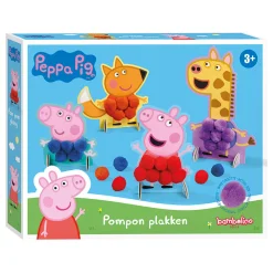Peppa Pig Pompom Plakken