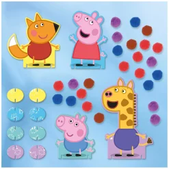 Peppa Pig Pompom Plakken