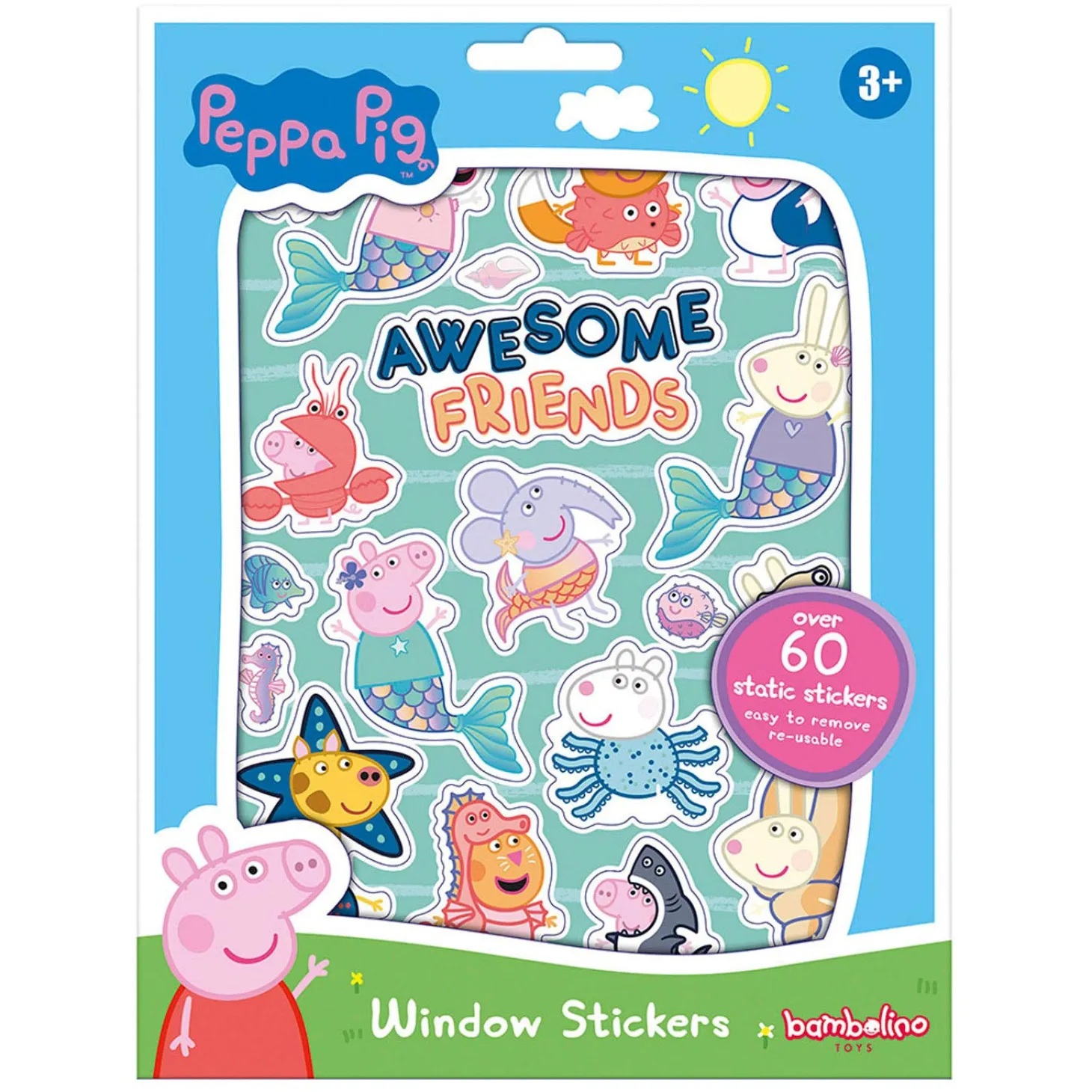 Peppa Pig Raamstickers