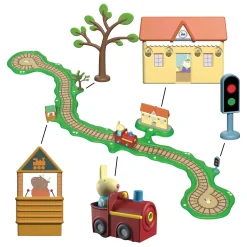 Peppa Pig Whizz Around - Clickety Clack Trein Set