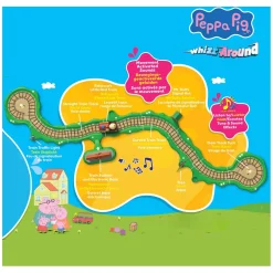 Peppa Pig Whizz Around - Clickety Clack Trein Set