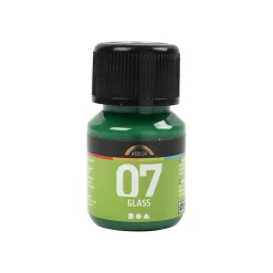 Permanente Glasverf - Briljant Groen, 30ml