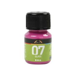 Permanente Glasverf - Roze, 30ml