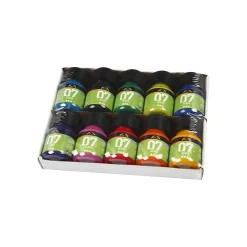 Permanente Glasverf - Set van 10 Kleuren, 30ml