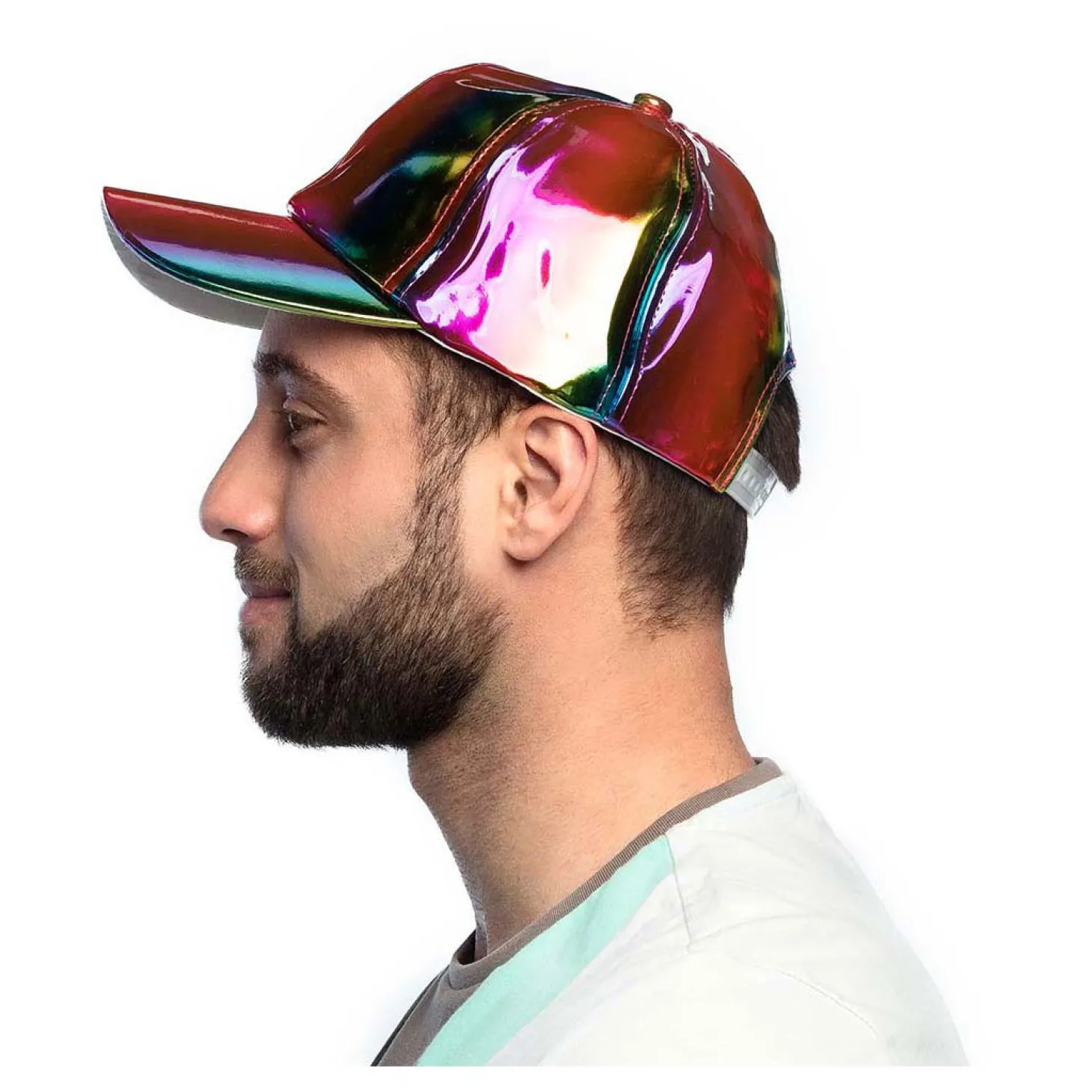 Pet Holo Regenboog Verstelbaar