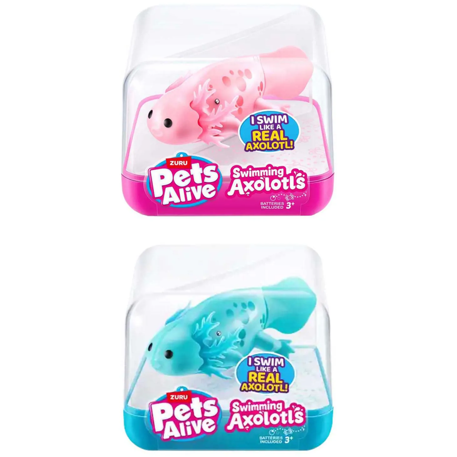 Pets Alive Zwemmende Axolotl