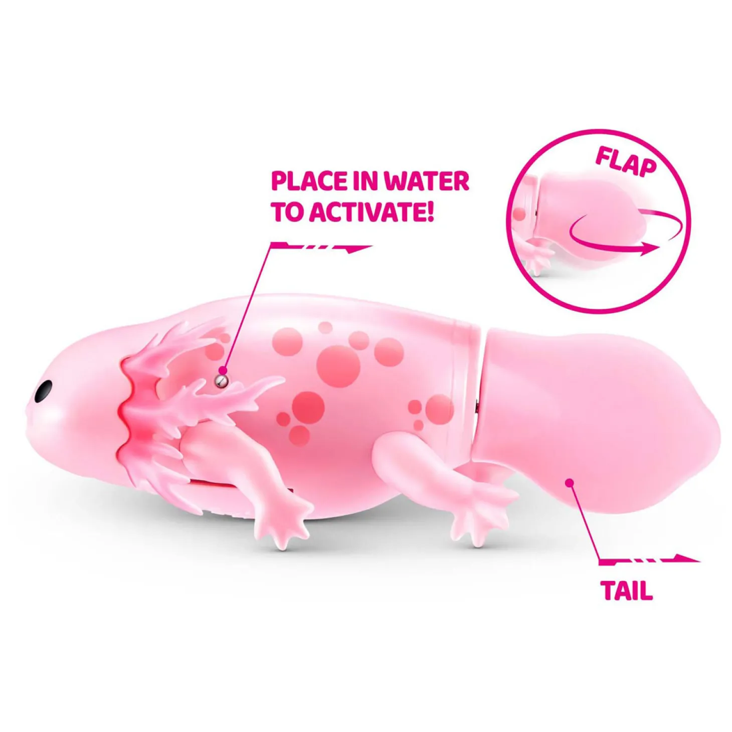 Pets Alive Zwemmende Axolotl