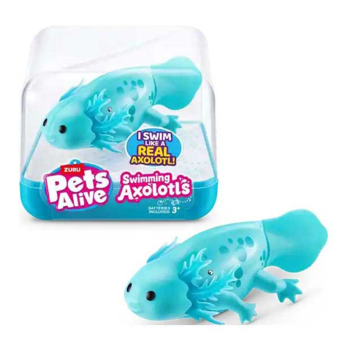 Pets Alive Zwemmende Axolotl