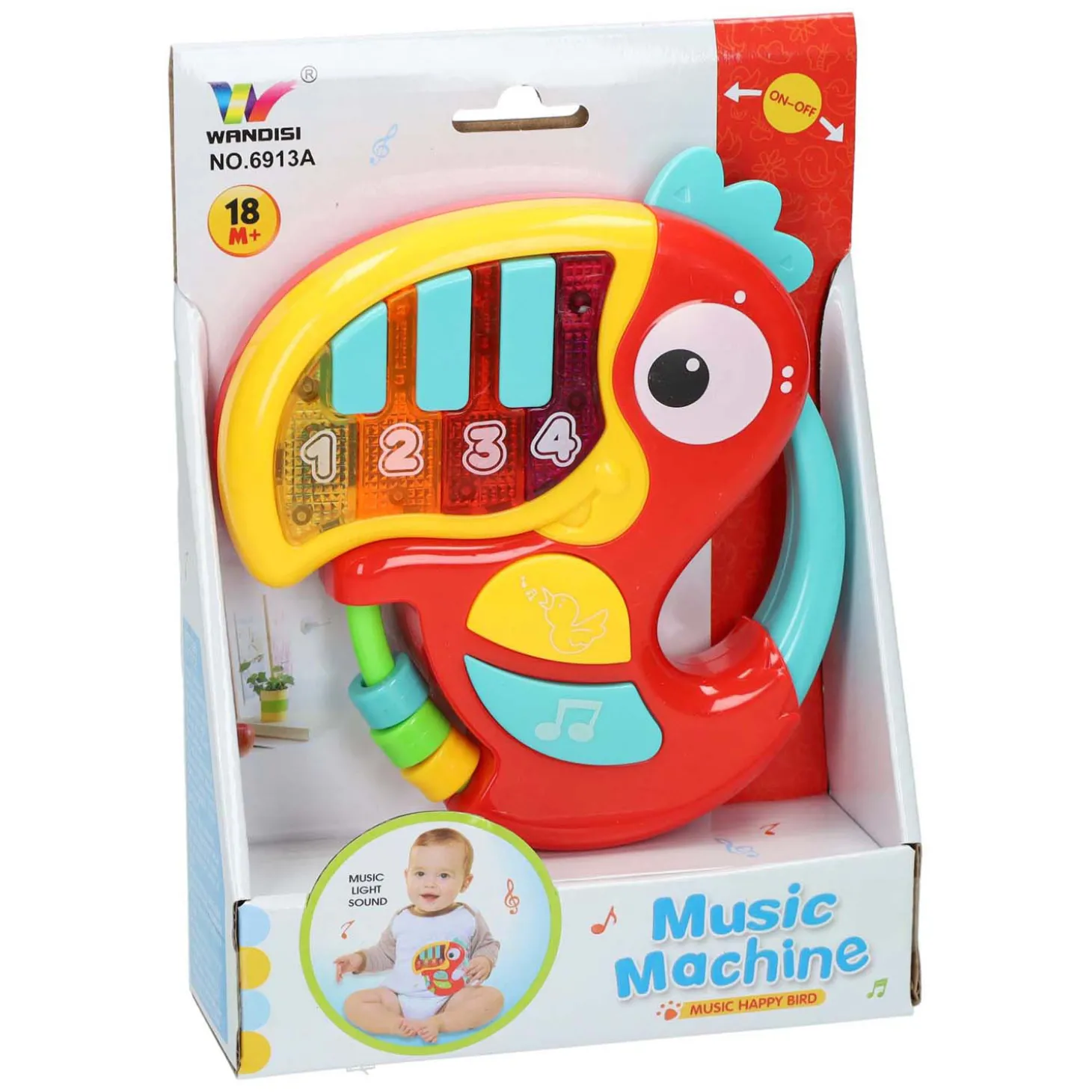 Peuter Muziek Papegaai