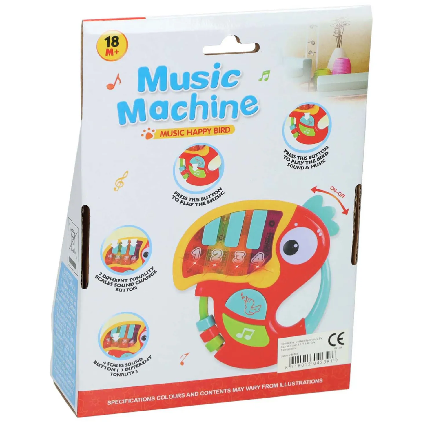 Peuter Muziek Papegaai