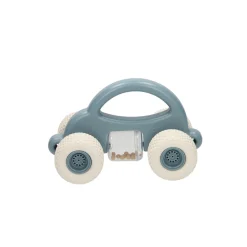 Peuter Speelgoedauto met Rammelaar - Pastel Blauw