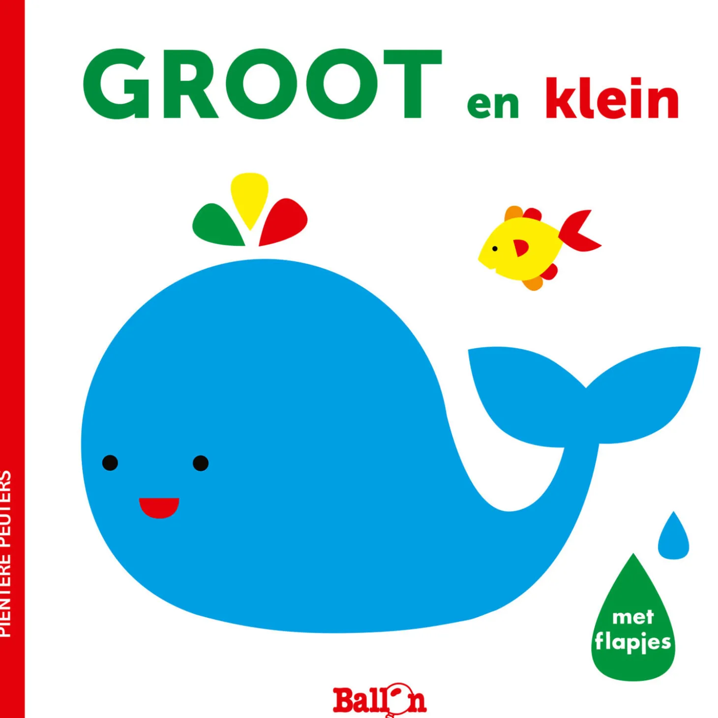Pientere Peuters Kartonboek - Groot en Klein