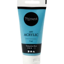 Pigment Art Acrylverf Turquise Blauw, 75ml