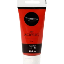 Pigment Art Acrylverf Vermilion, 75ml