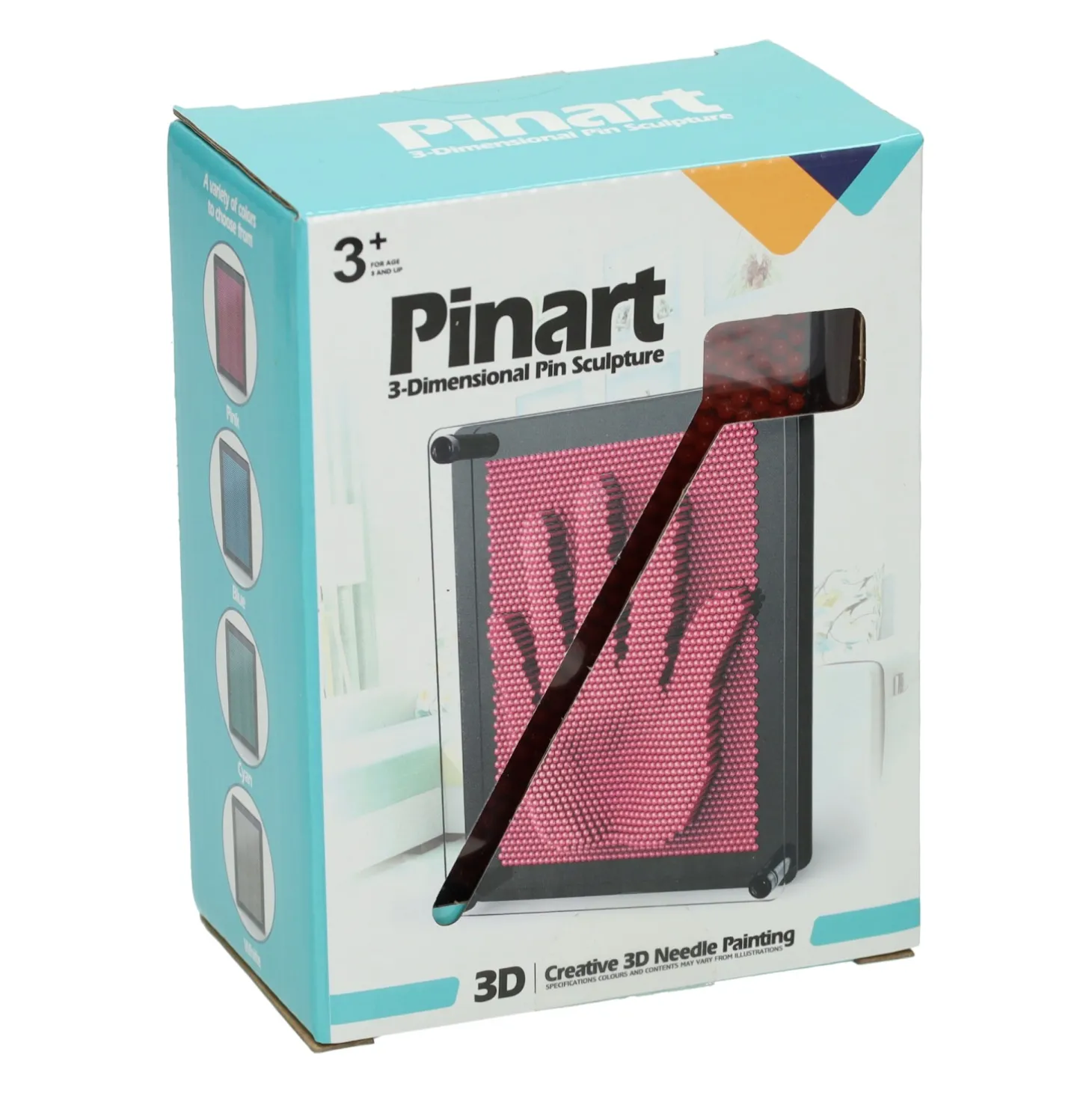 Pin Art Roze 10x13cm
