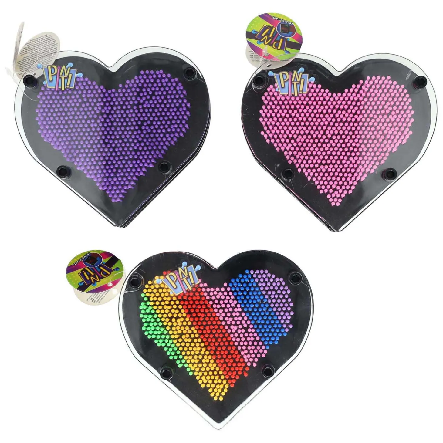 Pin It! 3D Afdruk Hartfiguur 14cm