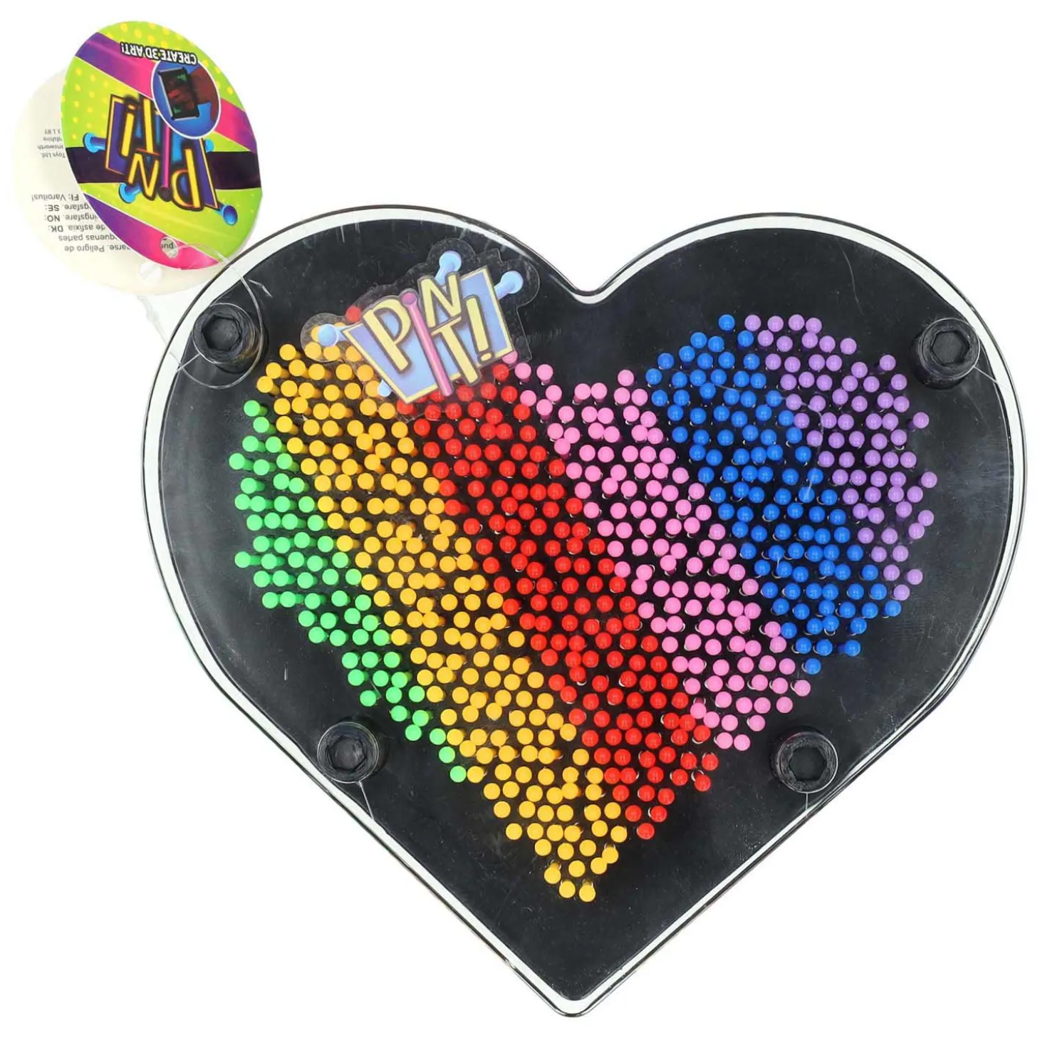 Pin It! 3D Afdruk Hartfiguur 14cm