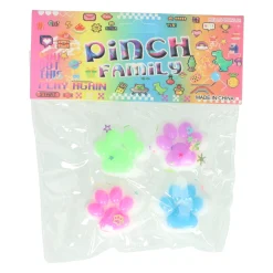 Pinch Family - Dierenpoot Squishy - 4st.