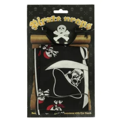 Piraten Bandana met Ooglapje