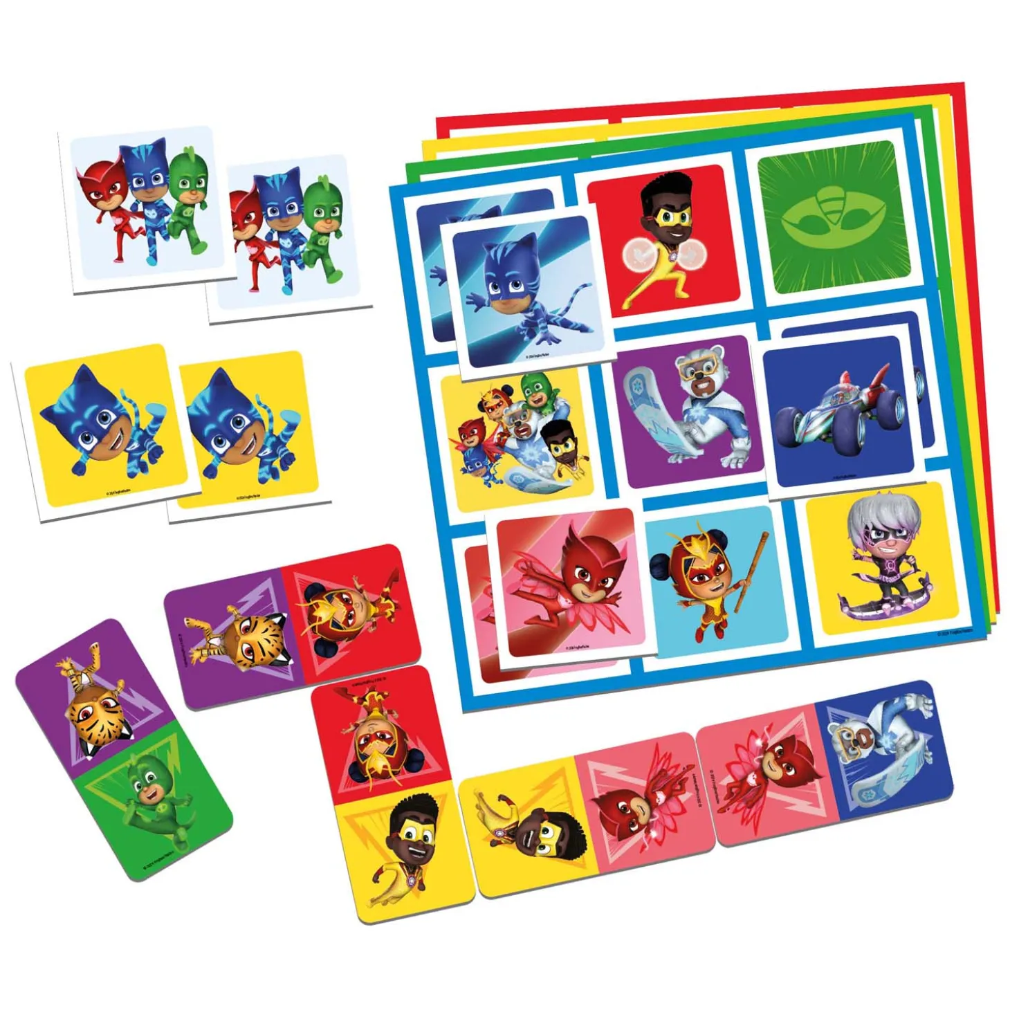 PJ Masks 3in1 Memo Lotto Domino
