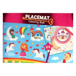 Placemat Kleurboek - Eenhoorn