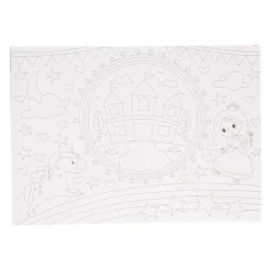 Placemat Kleurboek - Eenhoorn