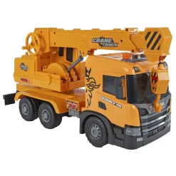2-Play Scania Vrachtwagen Hijskraan Frictie met Licht en Geluid