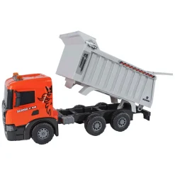 2-Play Scania Vrachtwagen Kiepwagen Frictie met Licht en Geluid