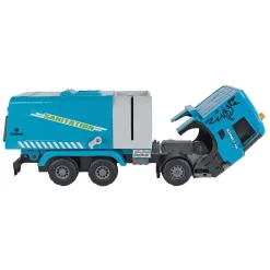 2-Play Scania Vrachtwagen Vuilniswagen Frictie met Licht en Geluid