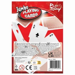 Play ToDay Jumbo Speelkaarten, 17,5cm
