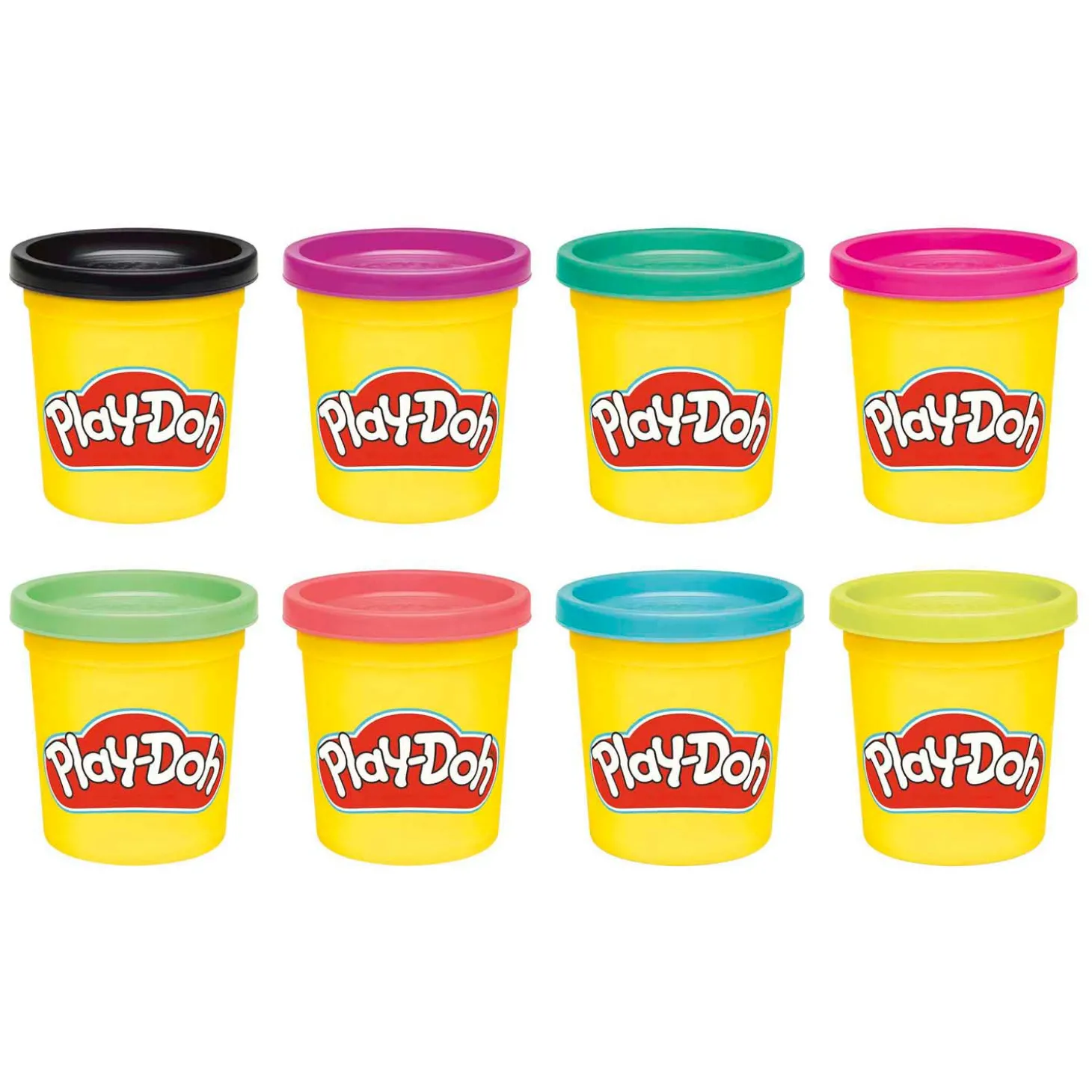 Play-Doh Vibrant - 8 Kleipotjes