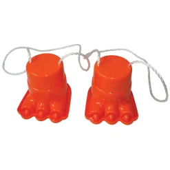 Playfun Loopklossen Poot Oranje, Set van 2