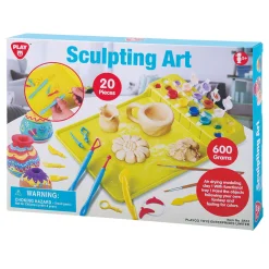 Playgo Beeldhouwen Kleiset met Verf en Accessoires - 20dlg.