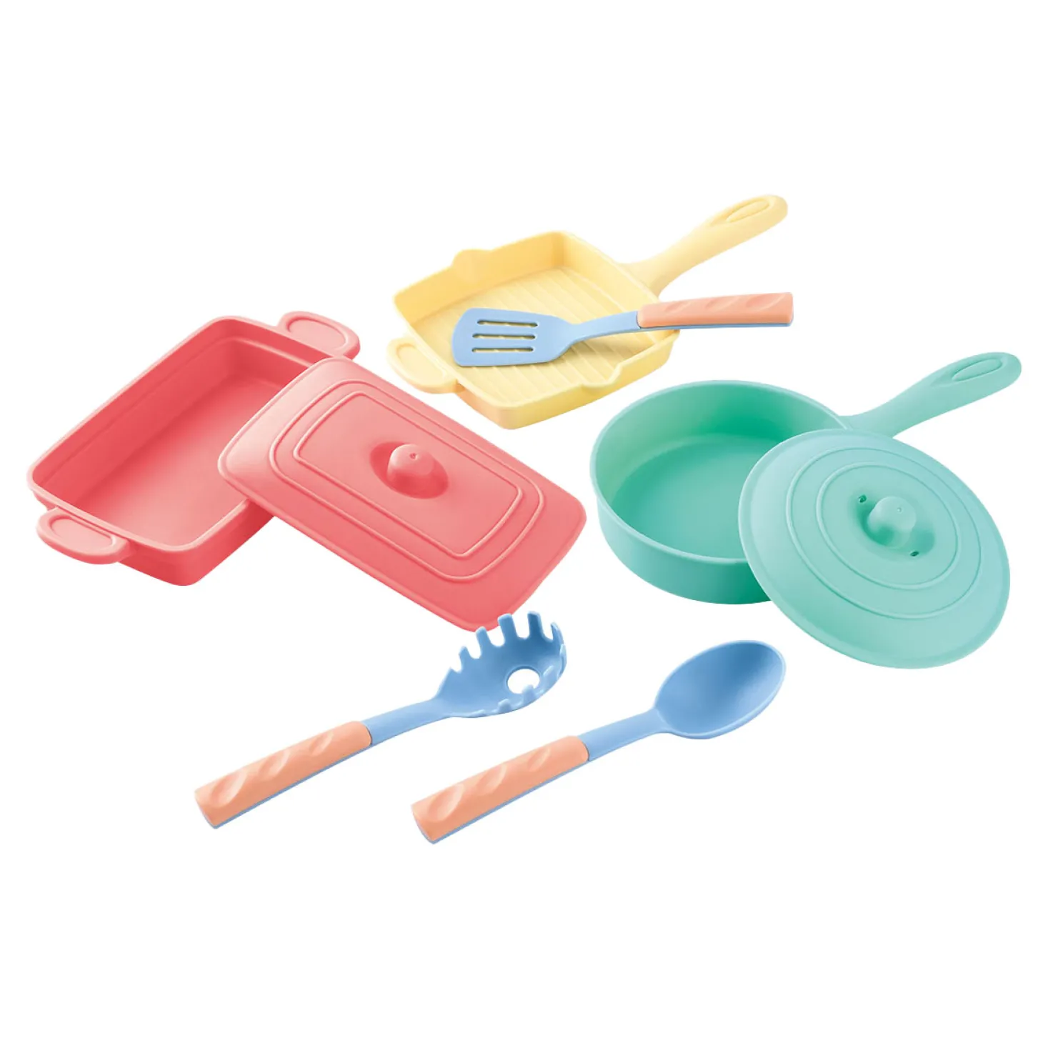 Playgo Braadpan en Grillpan Speelset - 8dlg.