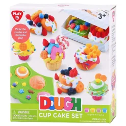 Playgo Cup-Cake Kleiset - 4 Kleipotjes