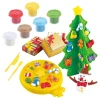 Playgo Kerstboom Kleiset - 6 Kleipotjes