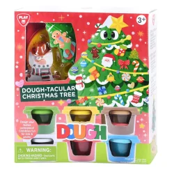 Playgo Kerstboom Kleiset - 6 Kleipotjes