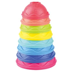 Playgo Leer en Stapelbekers - 8dlg.