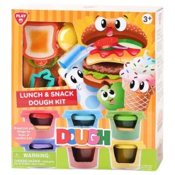 Playgo Lunch en Snoep Kleiset - 6 Kleipotjes