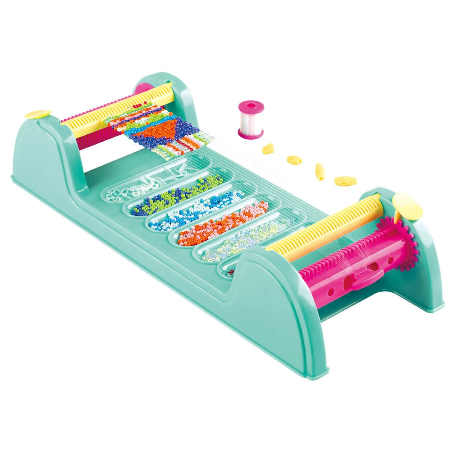 Playgo Maak je eigen Armbanden Weefmachine Set - 16dlg.