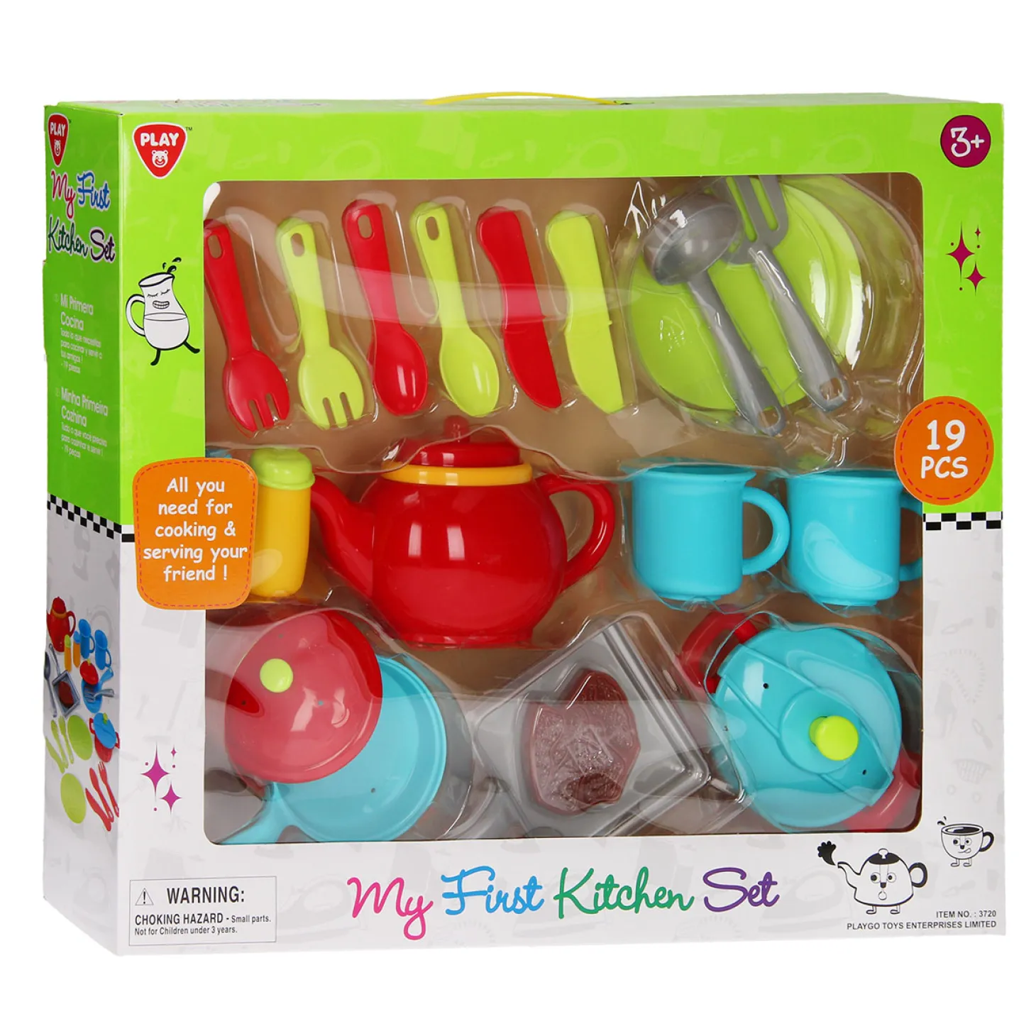 Playgo Mijn Eerste Keukenset - 19dlg.