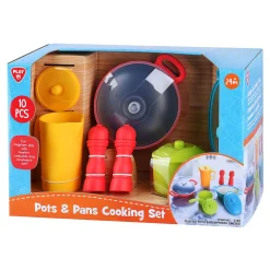 Playgo Pannen en Potten Kook Speelset - 10dlg.