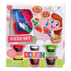 Playgo Pizza Kleiset - 6 Kleipotjes
