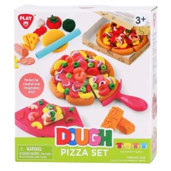 Playgo Pizza Kleiset - 4 Kleipotjes