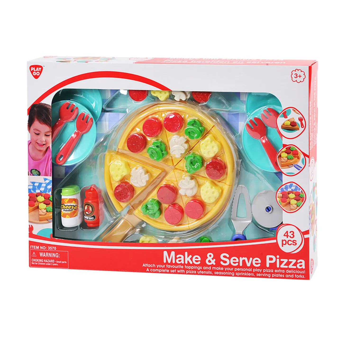 Playgo Pizza Set