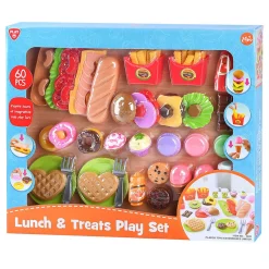 Playgo Speelgoed Eten Lunch en Snacks Speelset - 60dlg.