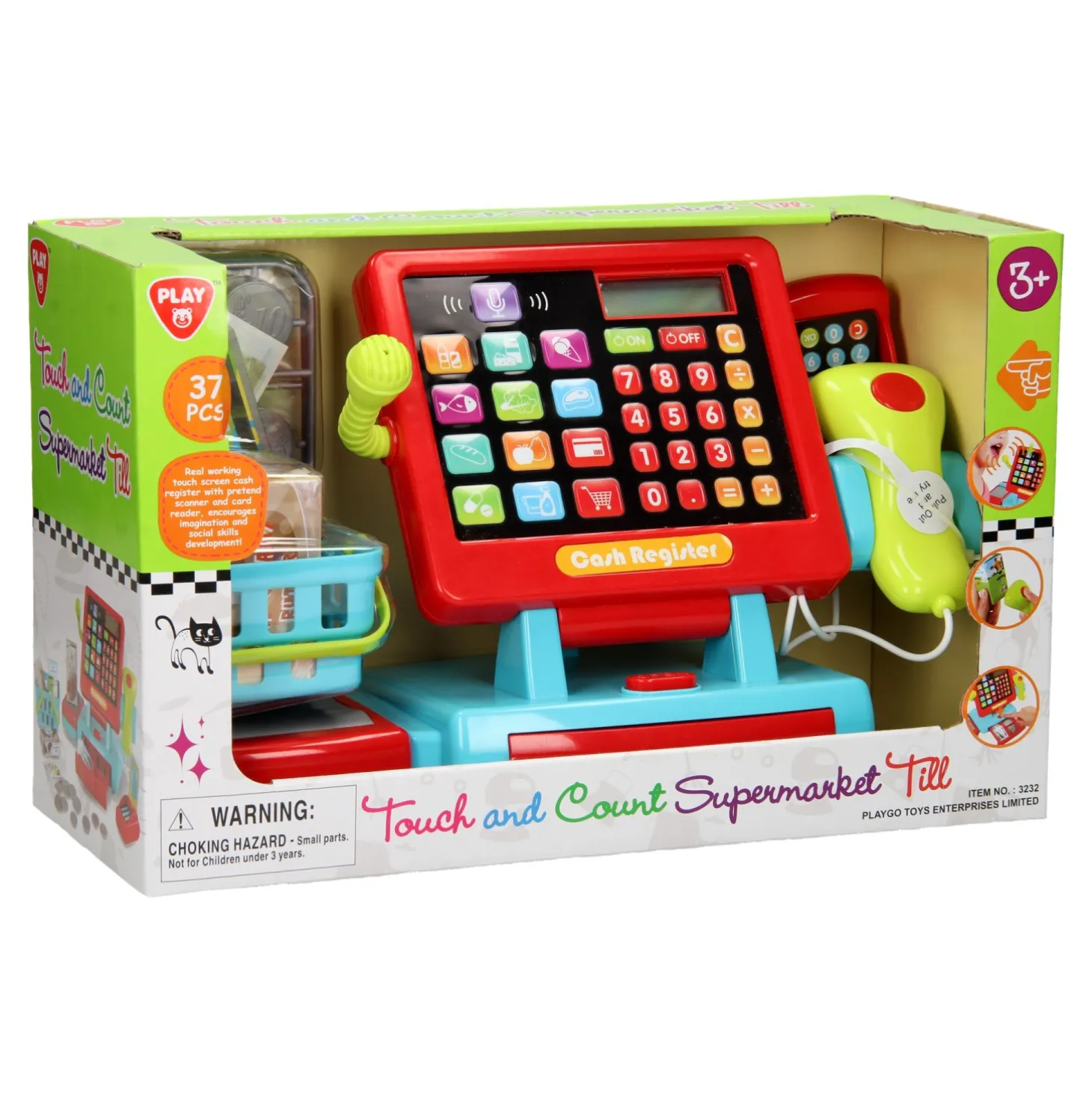 Playgo Speelgoed Kassa - 37dlg.