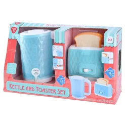 Playgo Speelgoed Waterkoker en Broodrooster met Brood - 4dlg.