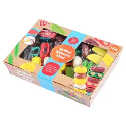 Playgo Speelgoedeten Gegrilde Spiesjes Speelset - 22dlg.